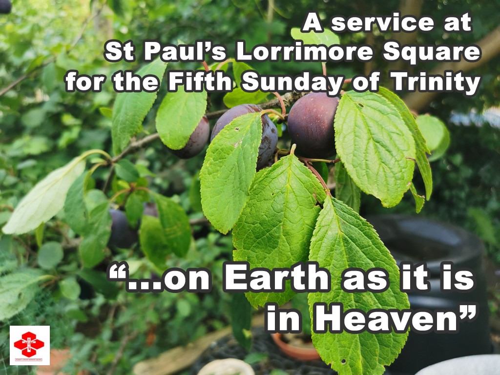 Fifth Sunday after Trinity - On Earth as it is in Heaven