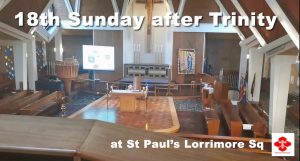 Service for 18th Sunday after Trinity