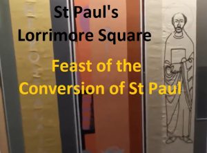 Feast of the Conversion of St Paul