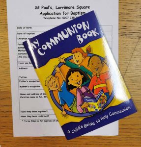 Communion and Confirmation Classes