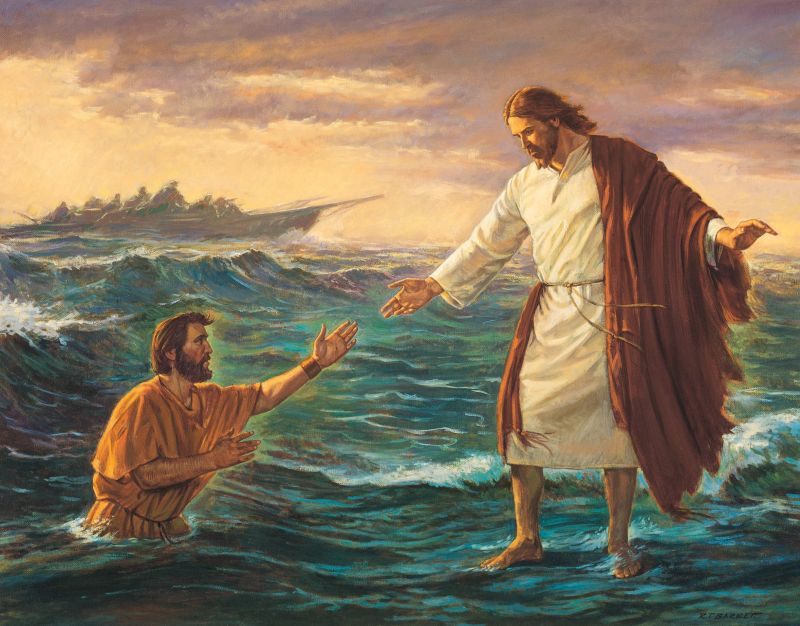 Jesus Walks on Water