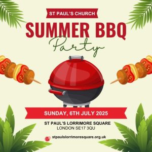 St Paul's summer barbecue