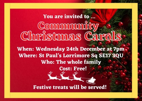 Community Christmas Carols