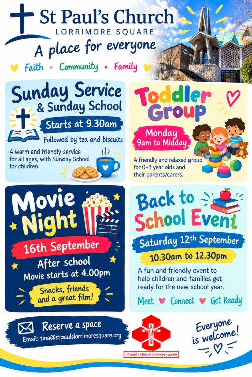 St Paul's back to School events